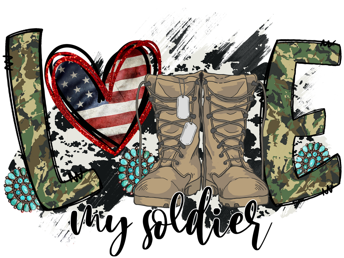 Love My Solider Tshirt