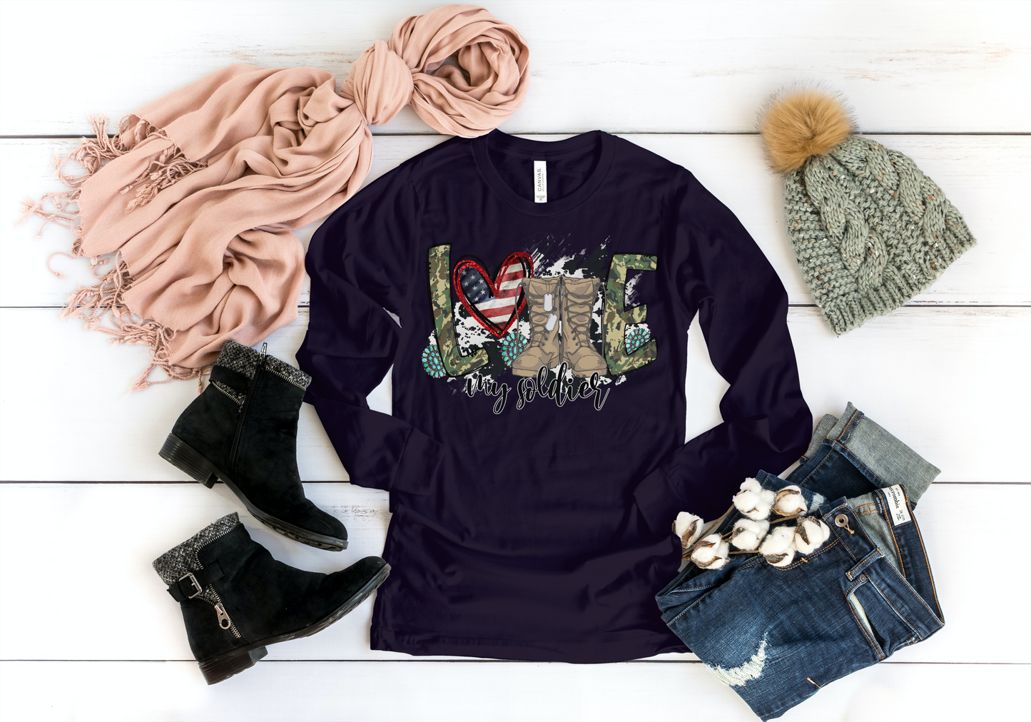 Love My Solider Tshirt